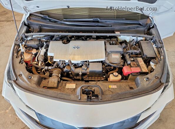 JTDKAMFP5M3192246 2021 TOYOTA PRIUS White Vista interior trasera