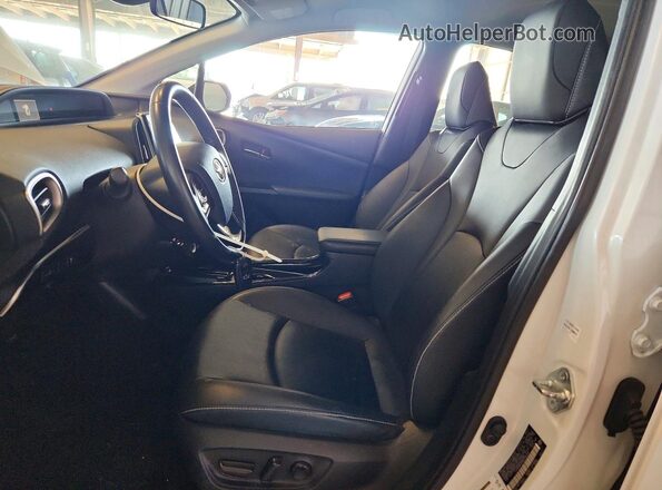 JTDKAMFP5M3192246 2021 TOYOTA PRIUS White Vista interior delantera