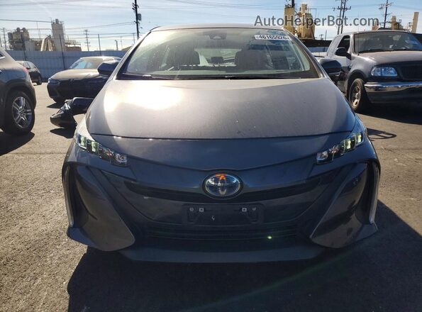 JTDKAMFP6M3173334 2021 TOYOTA PRIUS Charcoal Front view