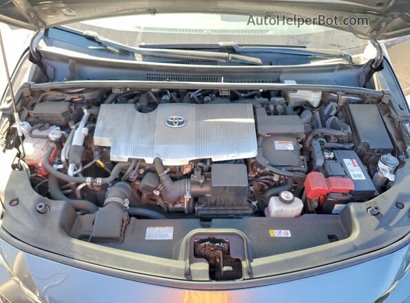 JTDKAMFP6M3173334 2021 TOYOTA PRIUS Charcoal Rear interior view