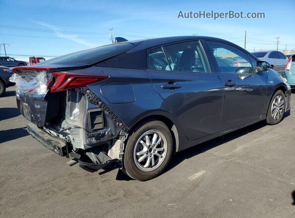 JTDKAMFP6M3173334 2021 TOYOTA PRIUS Charcoal Rear right