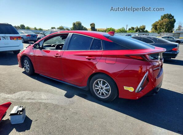 JTDKAMFP6N3223831 2022 TOYOTA PRIUS Red უკანა მარცხენა