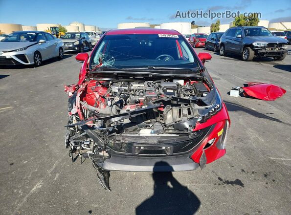 JTDKAMFP6N3223831 2022 TOYOTA PRIUS Red წინა ხედი