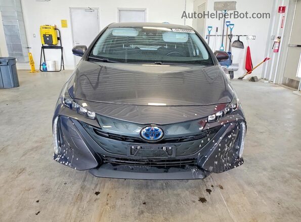JTDKAMFP7M3163718 2021 TOYOTA PRIUS Gray Вид спереду