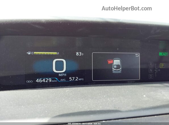 JTDKAMFP7M3190515 2021 TOYOTA PRIUS PRIME Red Հետևի նստատեղերի տեսք