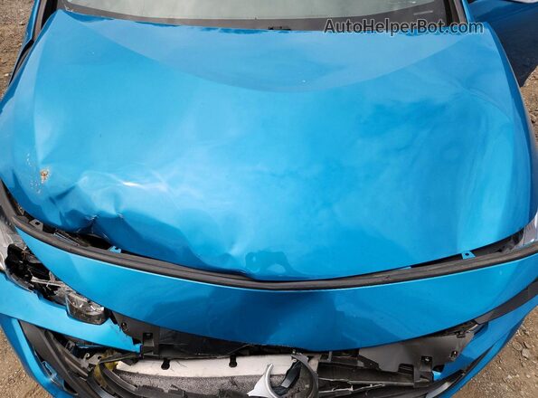 JTDKAMFP8M3175649 2021 TOYOTA PRIUS Turquoise Սալոնի հետևի տեսք