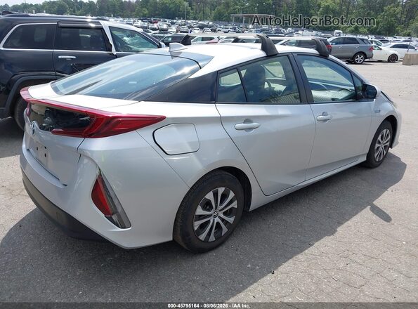 JTDKAMFP9N3217859 2022 TOYOTA PRIUS PRIME Silver უკანა მარჯვენა