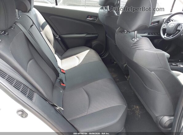 JTDKAMFP9N3217859 2022 TOYOTA PRIUS PRIME Silver VIN კოდის სტიკერის ხედი