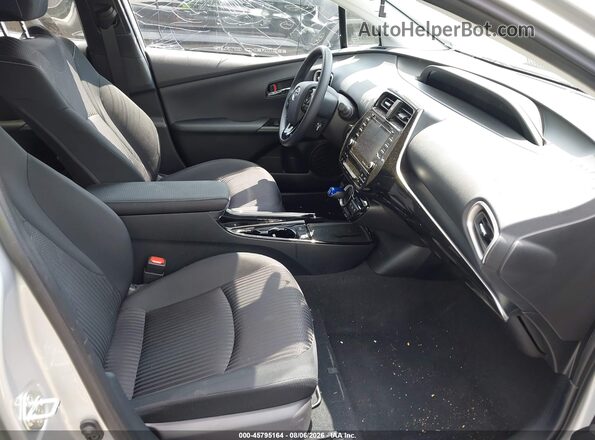 JTDKAMFP9N3217859 2022 TOYOTA PRIUS PRIME Silver წინა სალონის ხედი