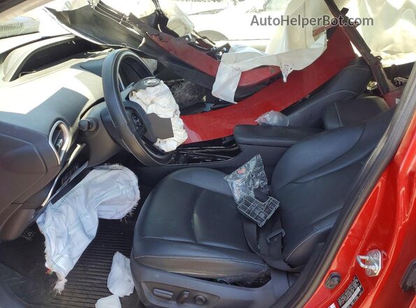 JTDKAMFPXN3221905 2022 TOYOTA PRIUS Red Vista de la etiqueta del VIN