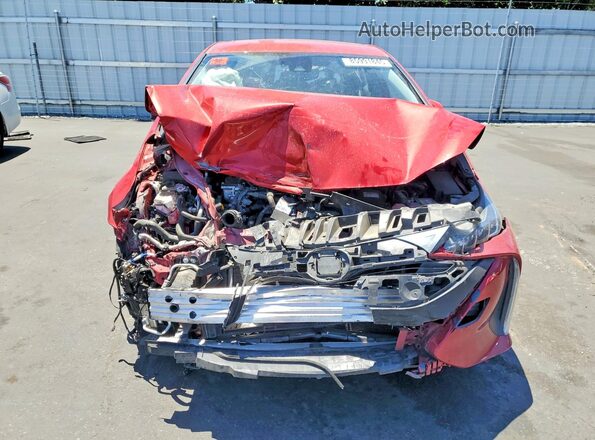 JTDKAMFPXN3221905 2022 TOYOTA PRIUS Red Vista del cuadro de instrumentos