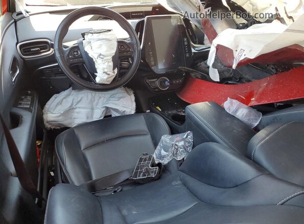 JTDKAMFPXN3221905 2022 TOYOTA PRIUS Red 
