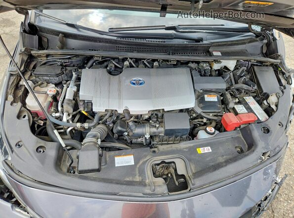 JTDKAMFPXN3224058 2022 TOYOTA PRIUS Gray Vista interior trasera