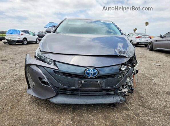 JTDKAMFPXN3224058 2022 TOYOTA PRIUS Gray Vista frontal