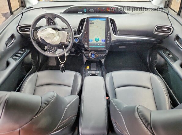 JTDKAMFPXN3224058 2022 TOYOTA PRIUS Gray Vista del salpicadero