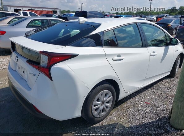 JTDKAMFU0M3144708 2021 TOYOTA PRIUS White უკანა მარჯვენა
