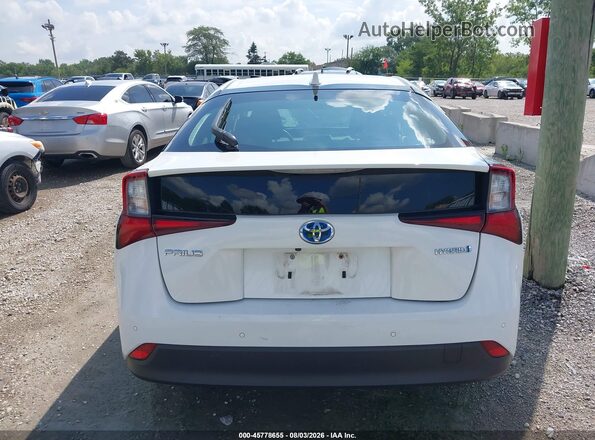JTDKAMFU0M3144708 2021 TOYOTA PRIUS White 
