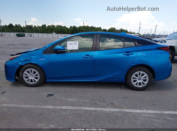JTDKAMFU0N3158528 2022 TOYOTA PRIUS Синий Панорамный вид салона 360°