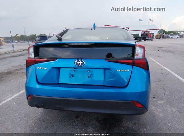 JTDKAMFU0N3158528 2022 TOYOTA PRIUS Синий 