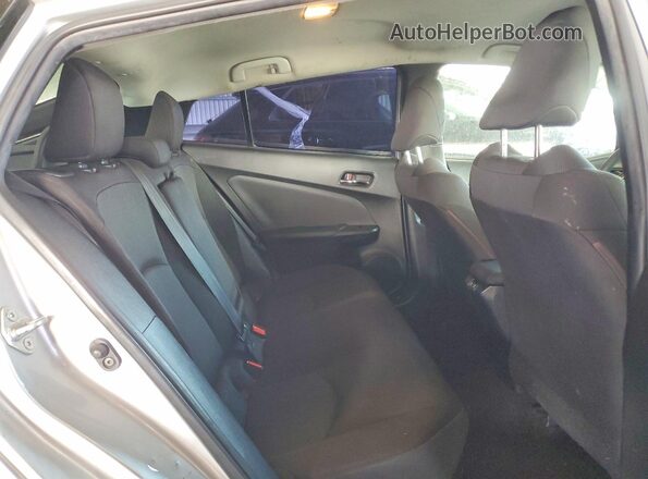 JTDKAMFU0N3160666 2022 TOYOTA PRIUS Серебряный Вид задних сидений