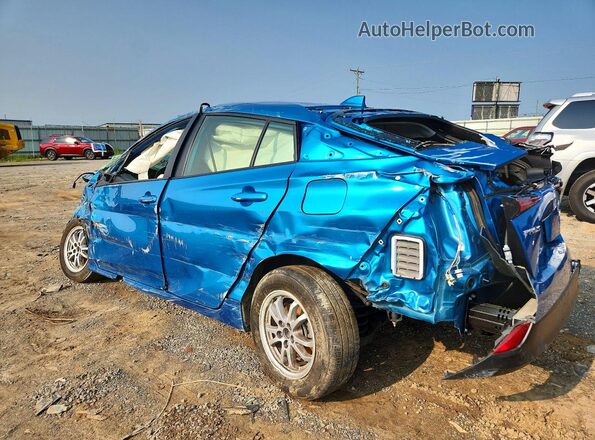 JTDKAMFU0N3189097 2022 TOYOTA PRIUS Blue Задня ліва чверть