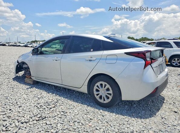 JTDKAMFU1M3149383 2021 TOYOTA PRIUS Silver Հետևի ձախ