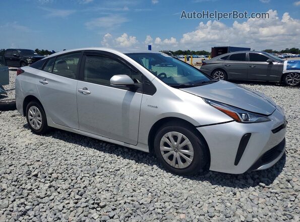 JTDKAMFU1M3149383 2021 TOYOTA PRIUS Silver Առջևի աջ