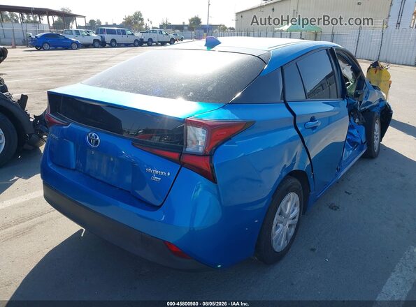 JTDKAMFU1N3155332 2022 TOYOTA PRIUS Blue Հետևի աջ