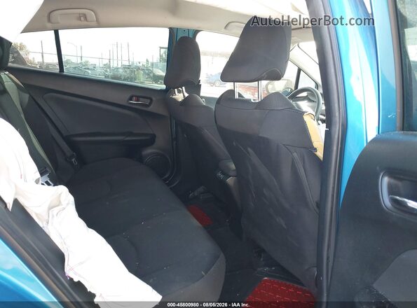 JTDKAMFU1N3155332 2022 TOYOTA PRIUS Blue VIN կոդի պիտակի տեսք