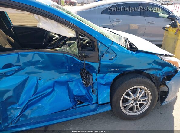 JTDKAMFU1N3155332 2022 TOYOTA PRIUS Blue 