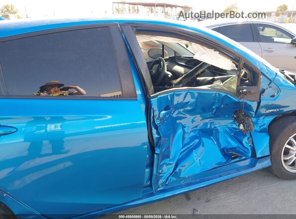 JTDKAMFU1N3155332 2022 TOYOTA PRIUS Blue Սալոնի 360 աստիճան տեսք