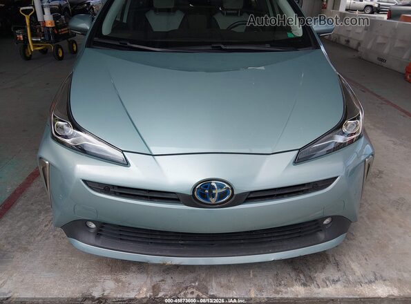 JTDKAMFU1N3155766 2022 TOYOTA PRIUS Зеленый Вид щитка приборов