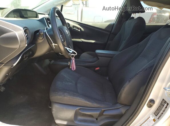 JTDKAMFU2M3142247 2021 TOYOTA PRIUS Silver Front interior view