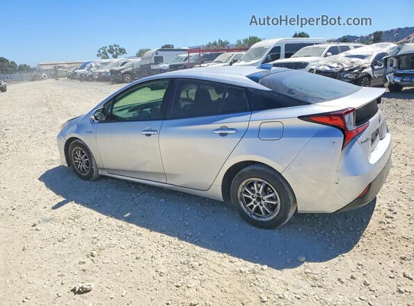JTDKAMFU2M3142247 2021 TOYOTA PRIUS Silver Rear left