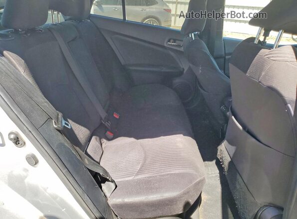 JTDKAMFU2M3142247 2021 TOYOTA PRIUS Silver Rear seats view