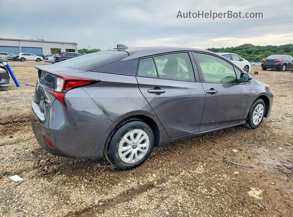 JTDKAMFU2M3143835 2021 TOYOTA PRIUS Gray Задня права чверть
