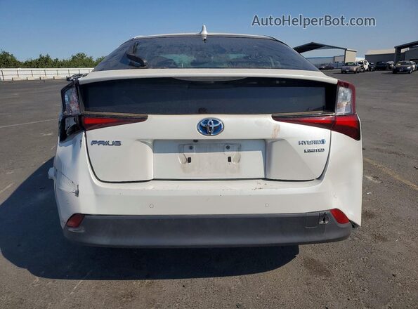 JTDKAMFU2N3163794 2022 TOYOTA PRIUS White Widok z tyłu