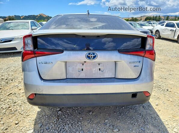 JTDKAMFU2N3176223 2022 TOYOTA PRIUS Silver უკანა ხედი