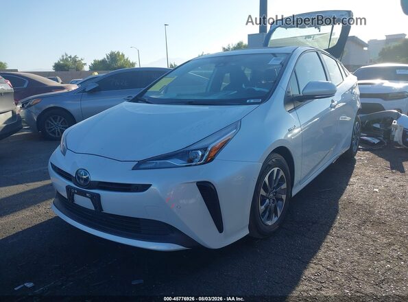 JTDKAMFU3M3136571 2021 TOYOTA PRIUS White Front left
