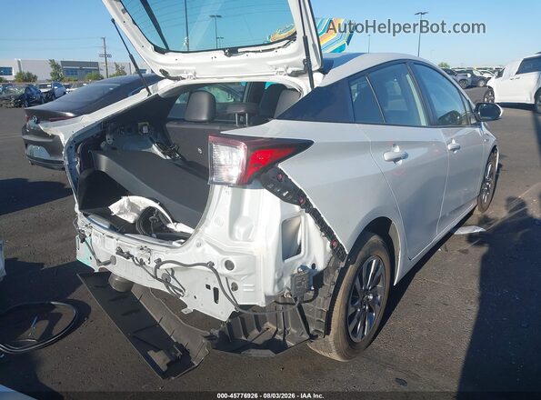JTDKAMFU3M3136571 2021 TOYOTA PRIUS White Rear right