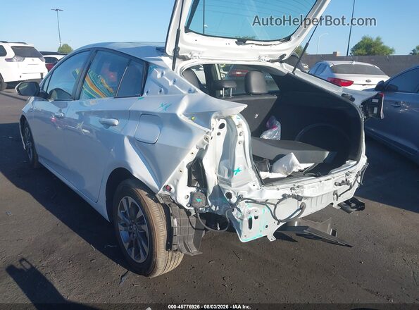 JTDKAMFU3M3136571 2021 TOYOTA PRIUS White Rear left