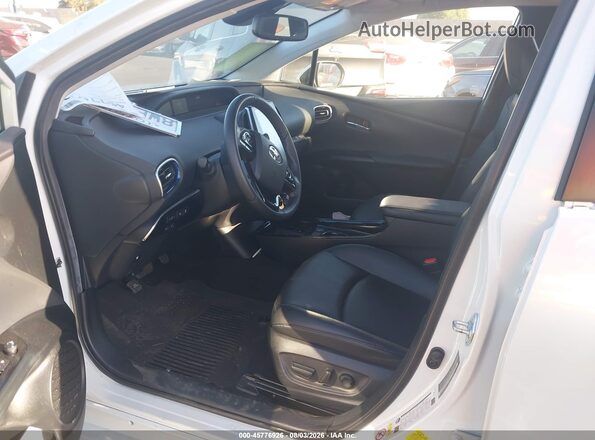 JTDKAMFU3M3136571 2021 TOYOTA PRIUS White Front interior view