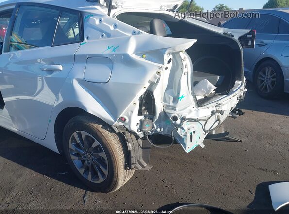 JTDKAMFU3M3136571 2021 TOYOTA PRIUS White Front view