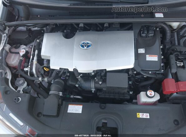JTDKAMFU3M3136571 2021 TOYOTA PRIUS White Rear view