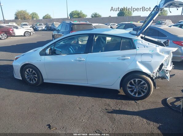 JTDKAMFU3M3136571 2021 TOYOTA PRIUS White 