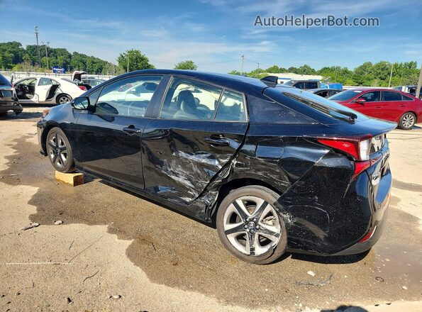 JTDKAMFU3M3141205 2021 TOYOTA PRIUS Black Tył lewy