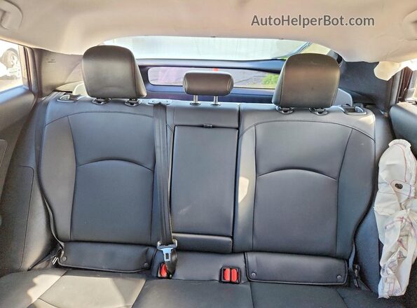 JTDKAMFU3M3141205 2021 TOYOTA PRIUS Black Widok tylnych siedzeń