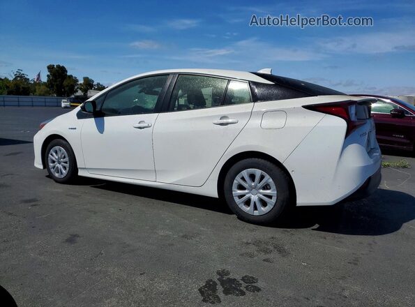 JTDKAMFU3M3144153 2021 TOYOTA PRIUS White უკანა მარცხენა