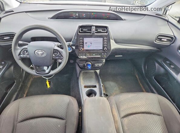 JTDKAMFU3N3159611 2022 TOYOTA PRIUS White Dashboard view