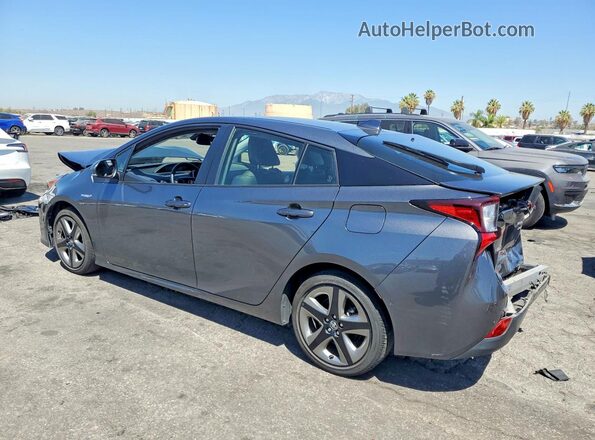 JTDKAMFU3N3163626 2022 TOYOTA PRIUS Charcoal უკანა მარცხენა
